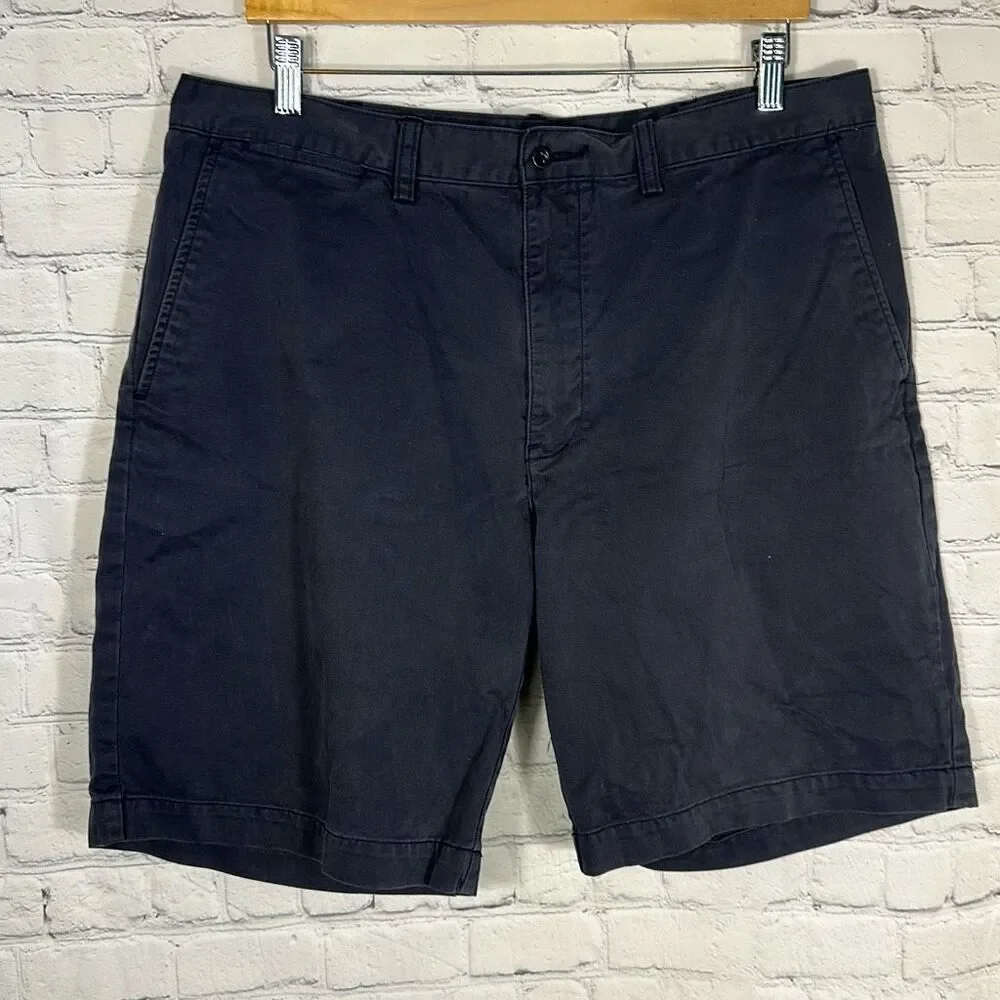 Polo Ralph‎ Lauren Shorts Mens 36 Blue Khaki Chino Longer Length